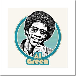 Al Green / Retro Aesthetic 70s Style Fan Design Posters and Art